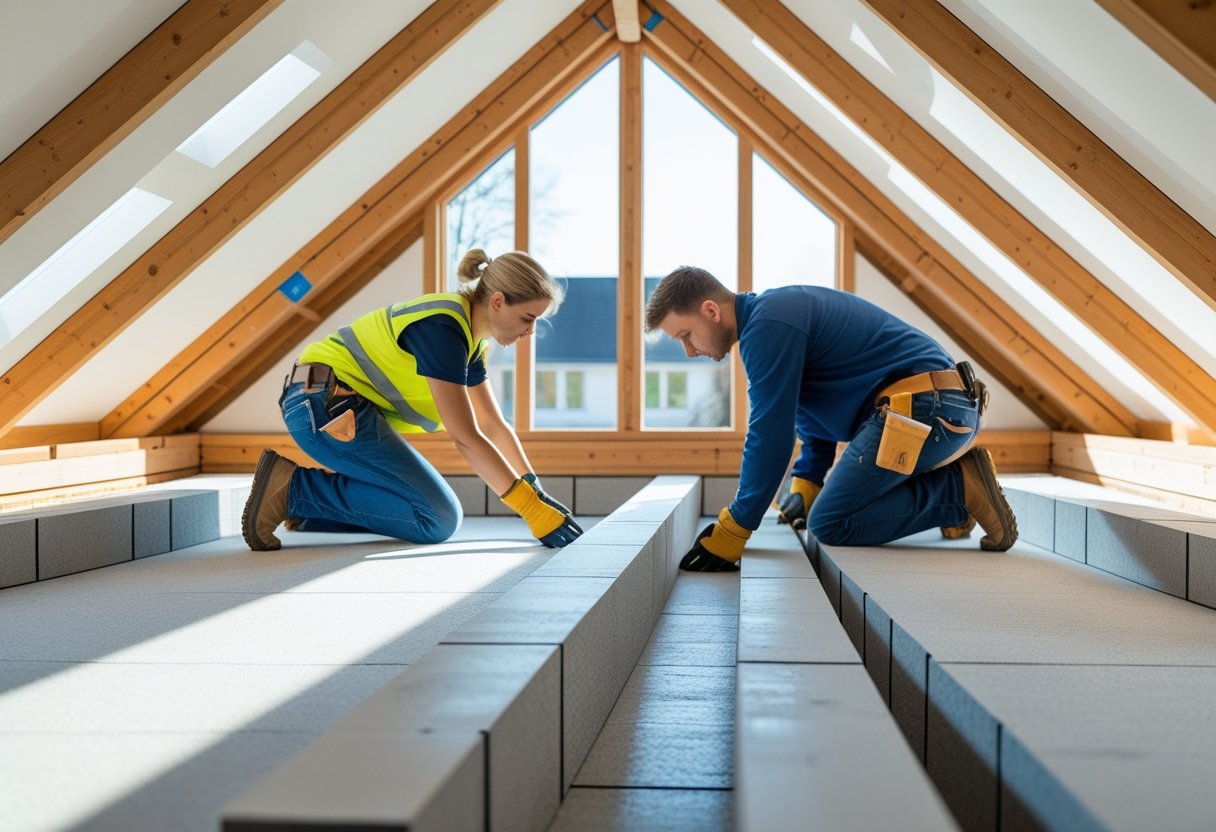 Effektiv isolering med kantblokke til isolering i dit loftprojekt